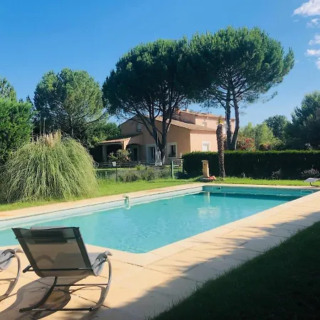 Semesterbostad Magnifique Propriete - Piscine Et Jardin Paysage